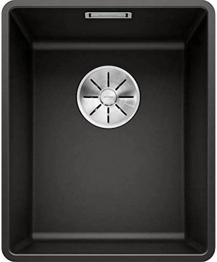BLANCO SUBLINE 320-F | SILGRANIT schwarz | Einbauart: Flächenbündig | ohne Ablauffernbedienung | 40e