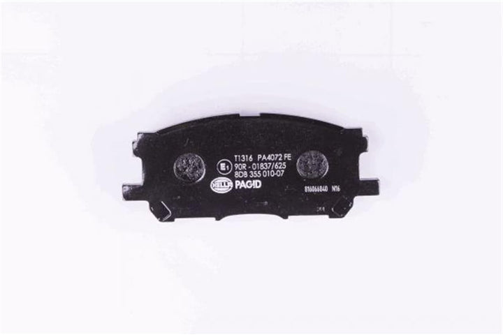 HELLA PAGID 8DB 355 010-071 Bremsbelagsatz - T1316 - Dicke/Stärke: 17mm - Bremssystem: Akebono - nic