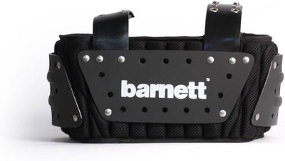 BARNETT MBP-01 American Football Rippen- und Rückenschutz, Farbe schwarz, M