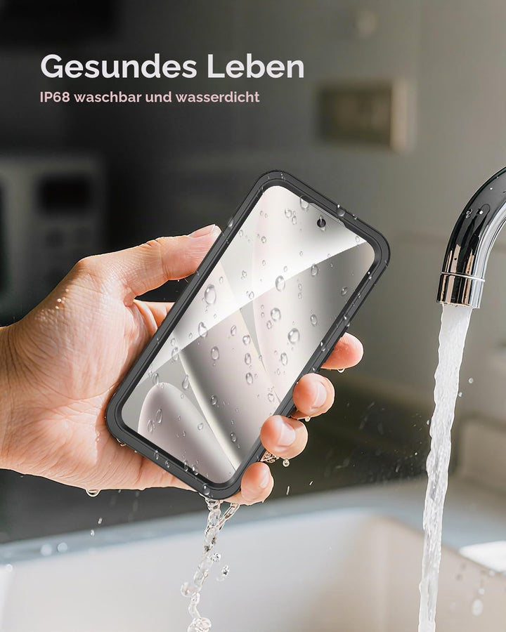 Miimall Kompatibel mit Google Pixel 10 Pro XL 360 Gard Hülle Wasserdicht, [HD Displayschutz+Kamerasc
