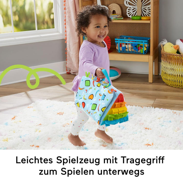 FISHER-PRICE Kick & Play Soft Piano - Weiches und tragbares Pianospielzeug, mitwachsendes Design, bu