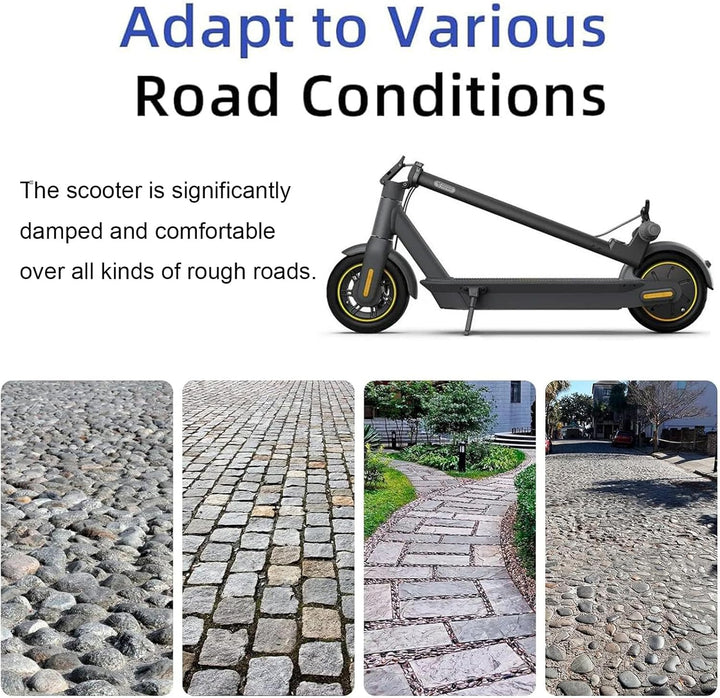 Prodrocam 60/70-6,5 Tubeless Reifen für Segway Ninebot Max G30 Scooter Ersatzräder Verdickt 10 Zoll