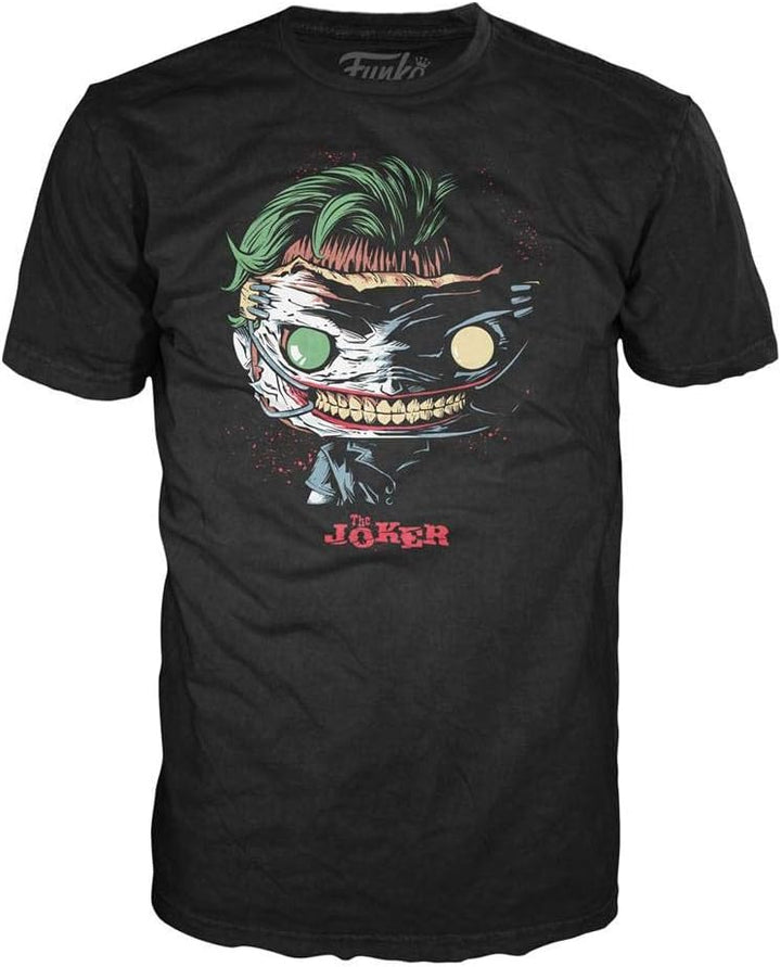 Funko - Pop & Tee DC Comics The Joker Exclusive M Action-Puppen, Mehrfarbig (135420)