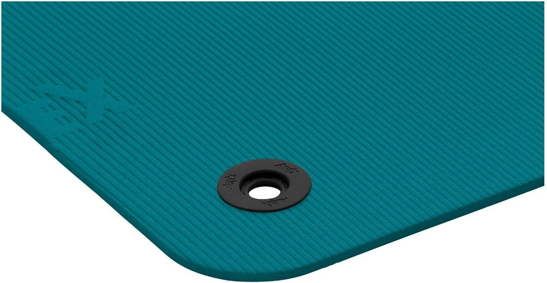 AIREX Fitline 180, Gymnastikmatte, wasserblau, mit Spezial-֖sen, ca. 180 x 60 x 1 cm