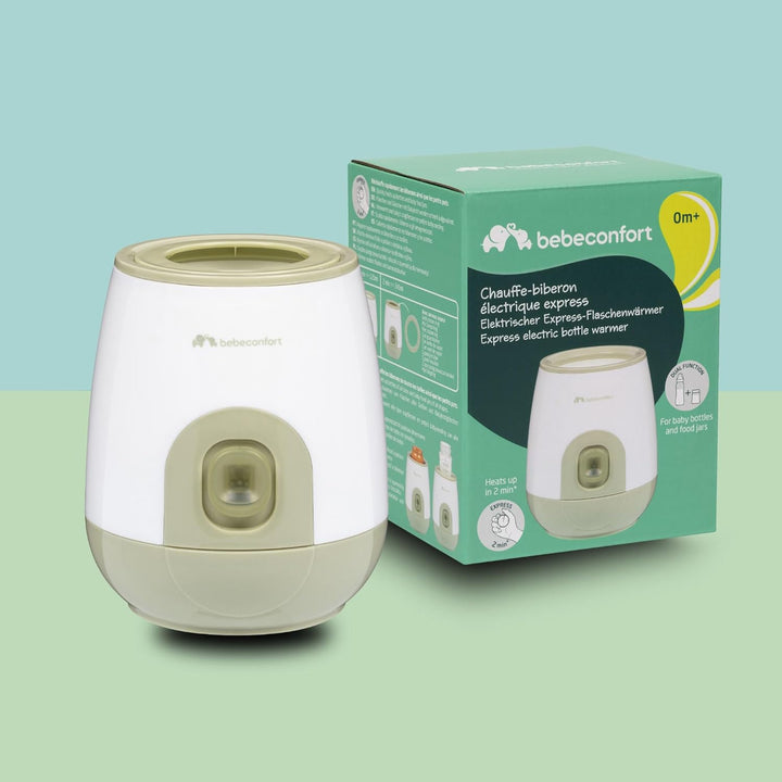Bebeconfort Express Elektrischer Flaschenwärmer, Flaschenwärmer für Baby, Schnelles Aufheizen, Einfa