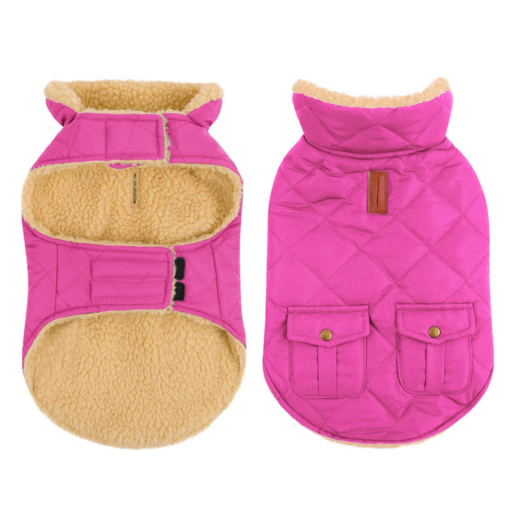 CITÉTOILE Wintermantel Hundemantel, Warme Winterjacken mit Fleece für Hunde,Hundejacke Hundekleidung