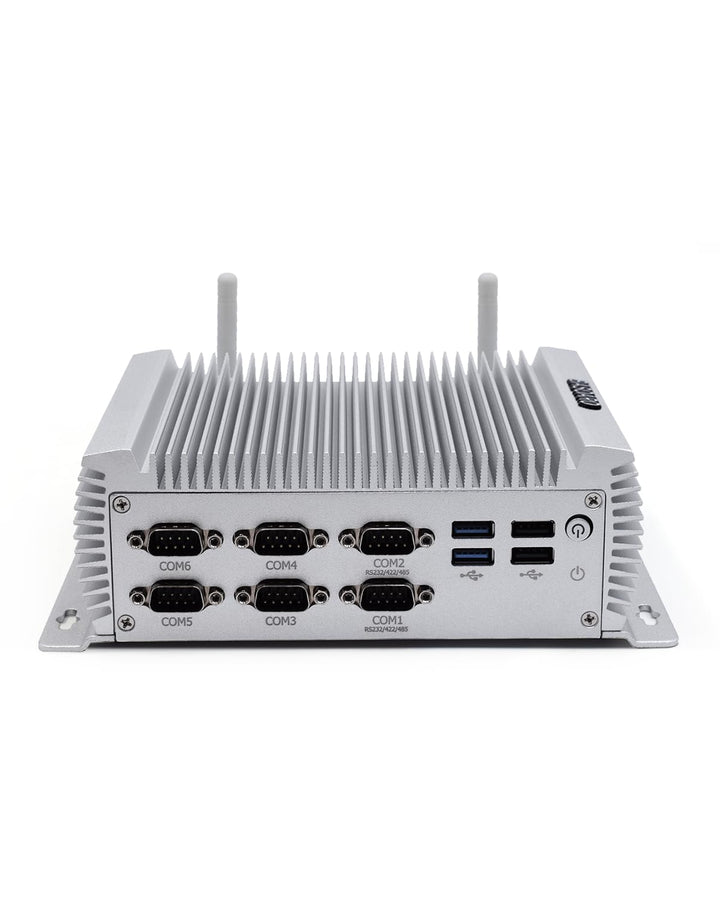 BASOARO Industrie Mini PC Windows 10, lüfterloser Desktop PC, Core i7 4500U, 8GB RAM 256GB SSD, 2 Gi
