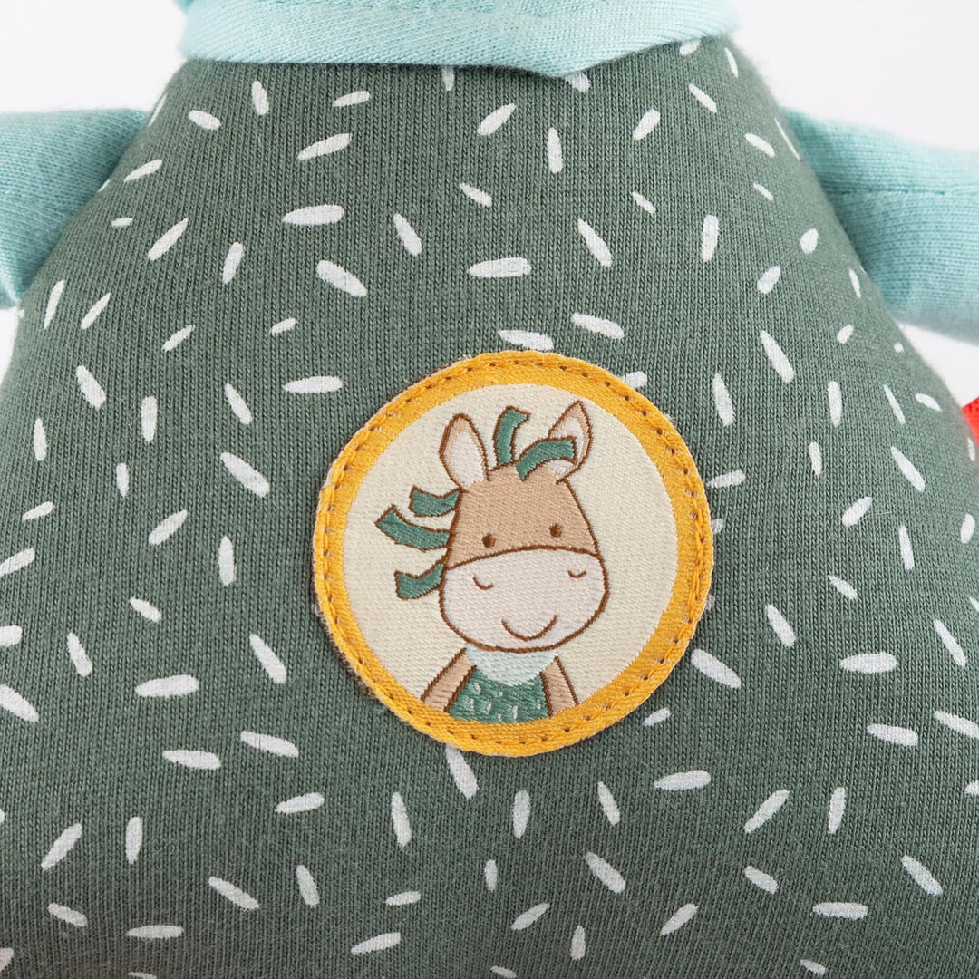 SIGIKID 39826 Spieluhr Pony Wiwi Wiah, yellow für Mädchen und Jungen von 0 bis 36 Monaten Grün/Beige