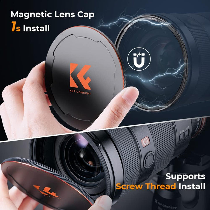 K&F Concept Nano X-Serie Black-Mist 1/8 magnetisch Magnetfilter Black Promist 1/8 Filter Effektfilte