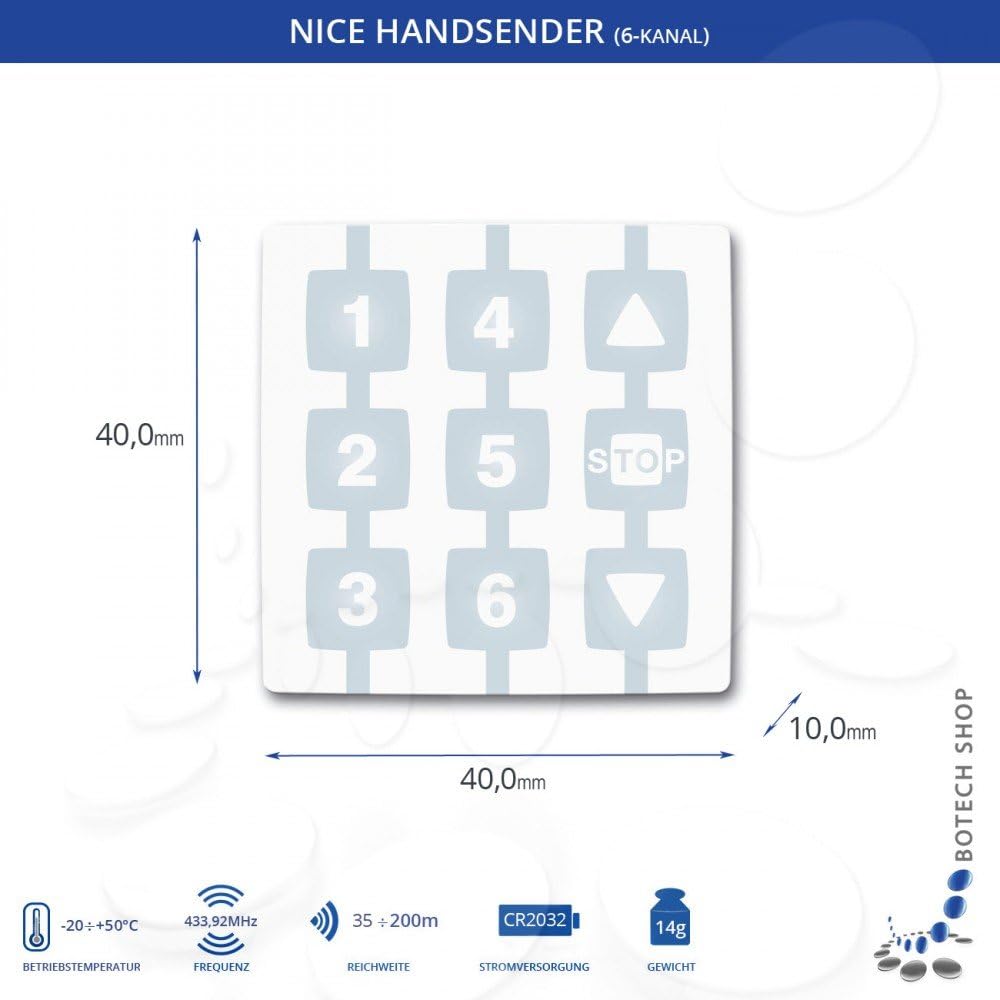 Handsender NICE WAY WM006G