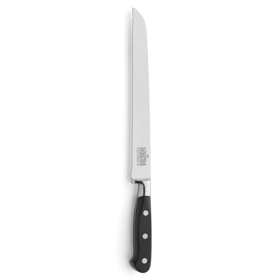Richardson Sheffield V SABATIER Brotmesser | 22 cm lange Klinge | gehärteter Klingenstahl | Kunststo