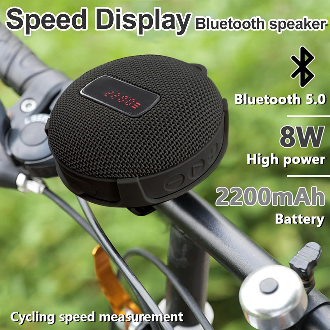 Bluetooth-Lautsprecher, Fahrrad-Lautsprecher, kabellos, tragbar, für den Aussenbereich, wasserdicht,