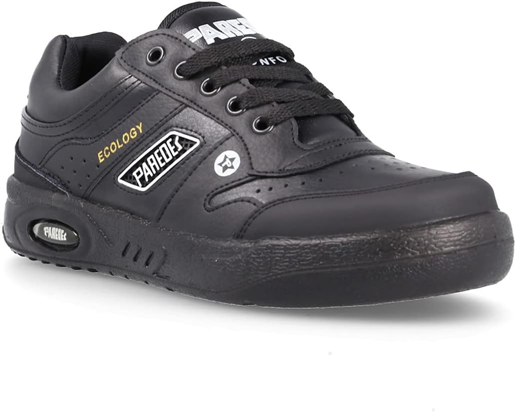 PAREDES DP102 NE46 Working Shoes, Ecologico, O1, Size 11, Black - EN Safety Certified