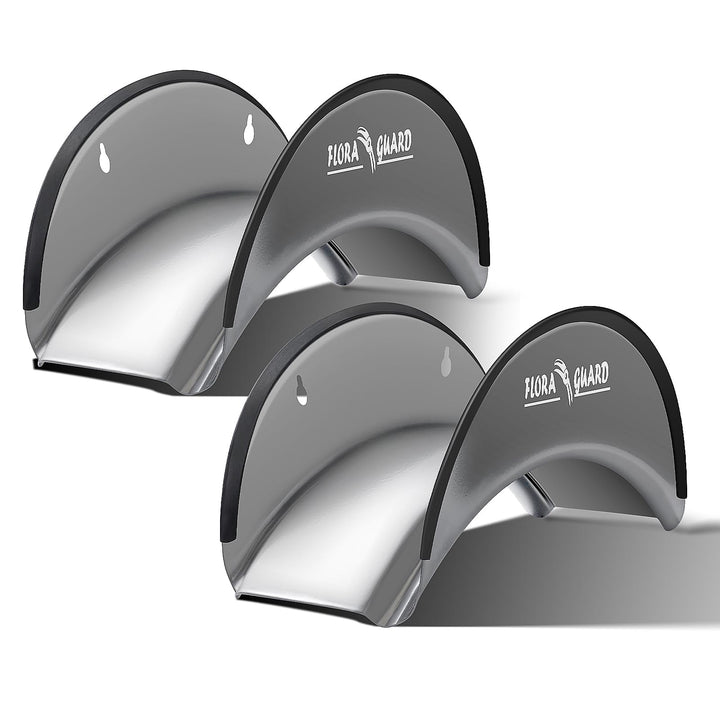FLORA GUARD Schlauchhalter Wandhalterung – robuster Metall-Schlauchaufhänger hält bis zu 4.6 m, Gart