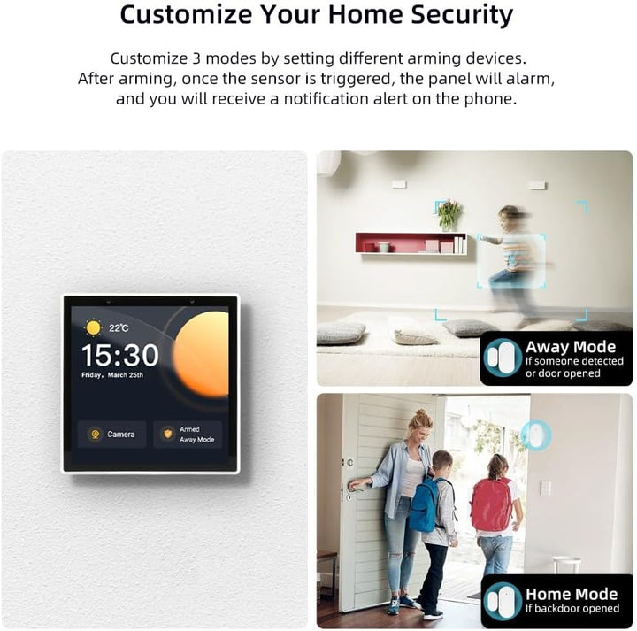 Smart Home Control Panel, Smart Scene Wandschalter, Smart Life integriertes Bedienfeld unterstützt b