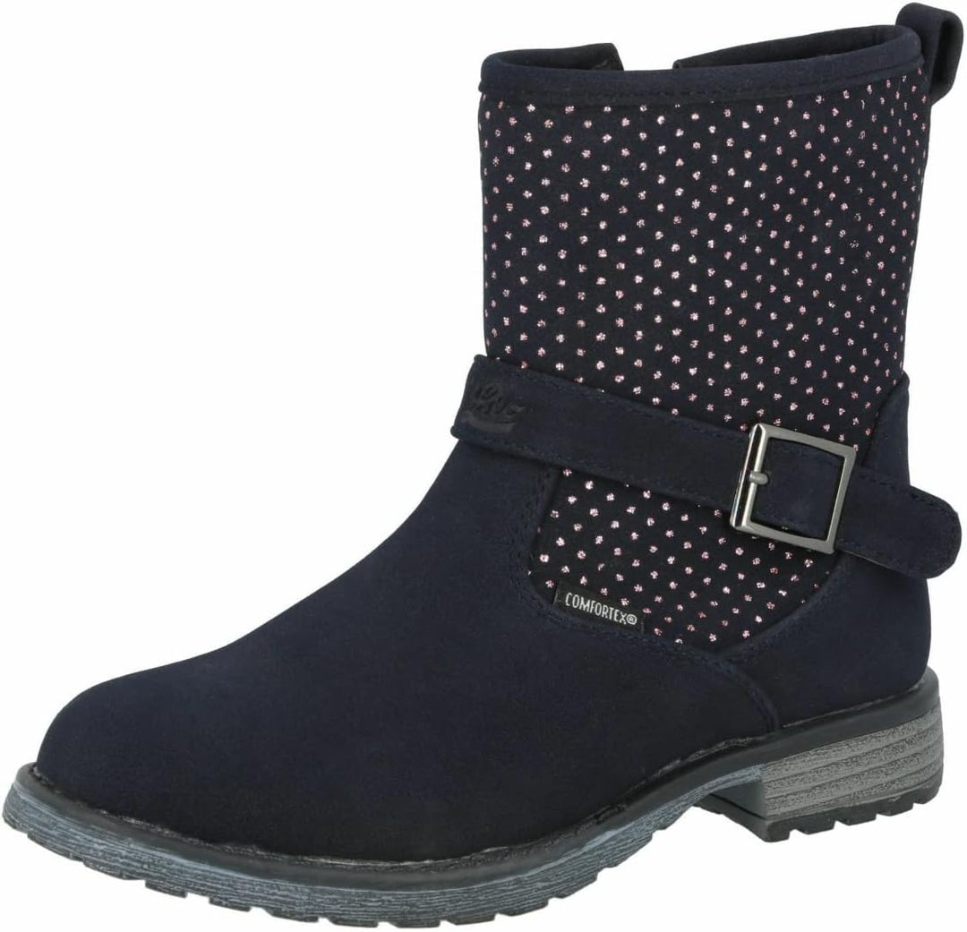 Lico Mädchen Laurie Mode-Stiefel 28 EU Marine Rosa, 28 EU Marine Rosa