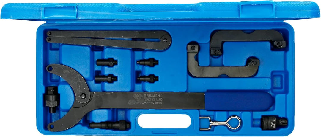 KS Tools BRILLIANT TOOLS Motor-Einstellwerkzeug-Satz für VAG 2.8, 3.0 FSI [Powered by ]