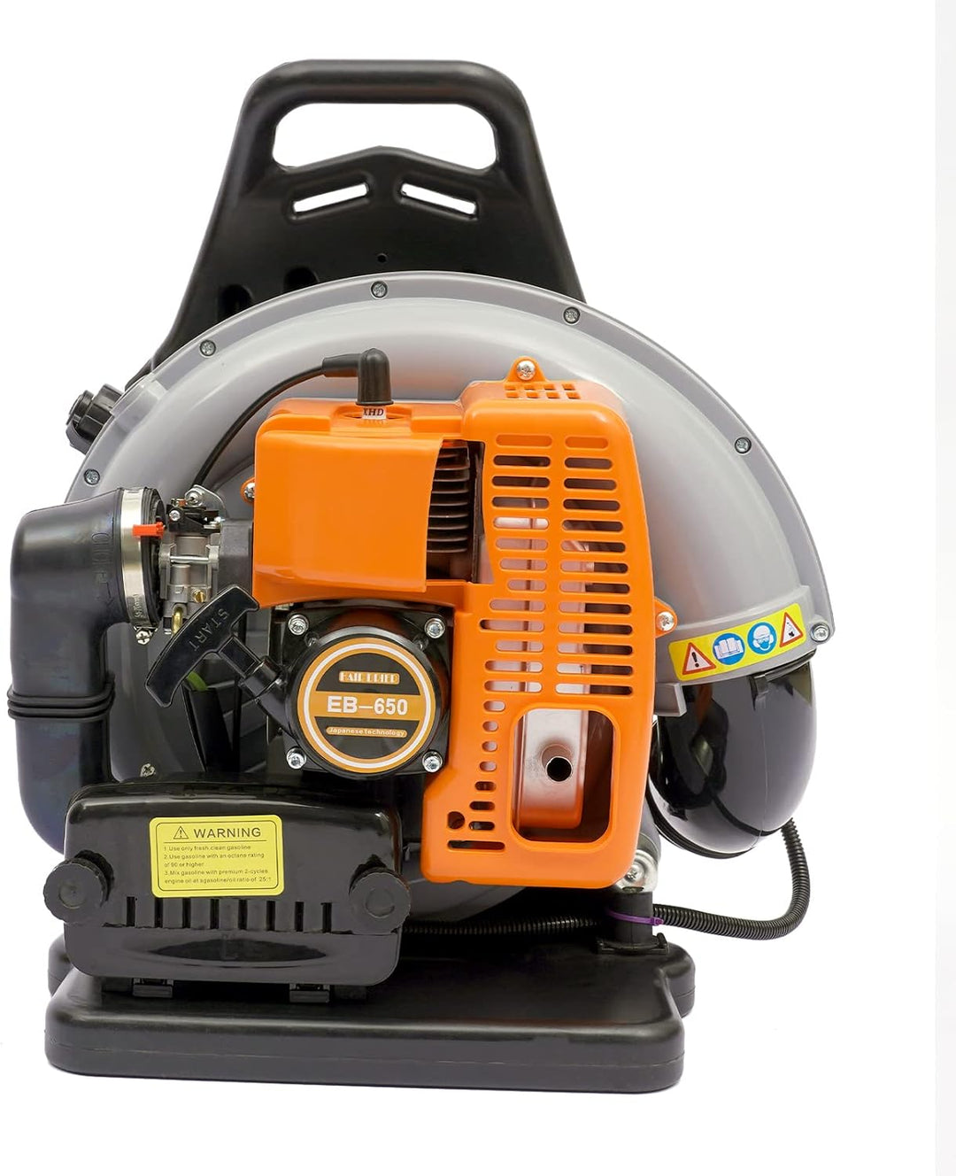 65CC Rucksack Benzin Laubbläser 2 Takt 3,6 HP Benzin Laubbläser Gebläse zurück Garten Rucksack Geblä