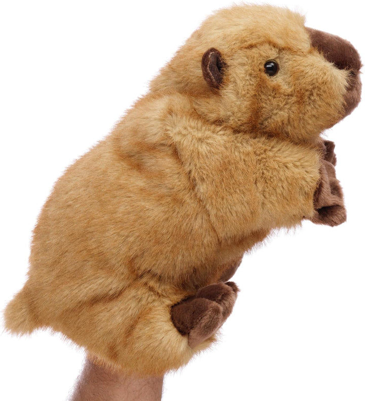 Uni-Toys - Handpuppe Capybara - 27 cm (Länge) - Plüschtier, Kuscheltier Capybara, 27 Cm, Capybara, 2