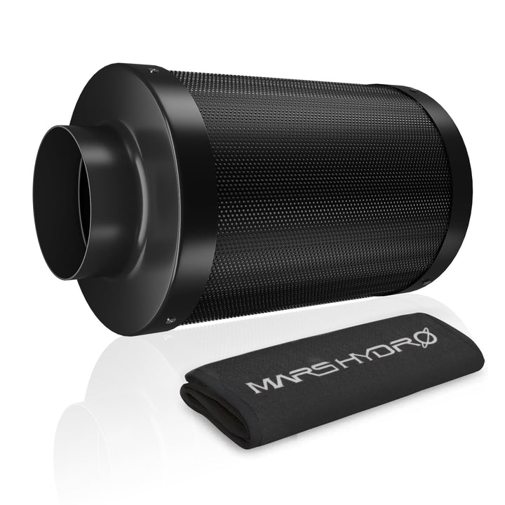 MARS HYDRO Aktivkohlefilter 100mm, Kohlefilter Geruchskontroll mit Australischer Aktivkohle, Austaus