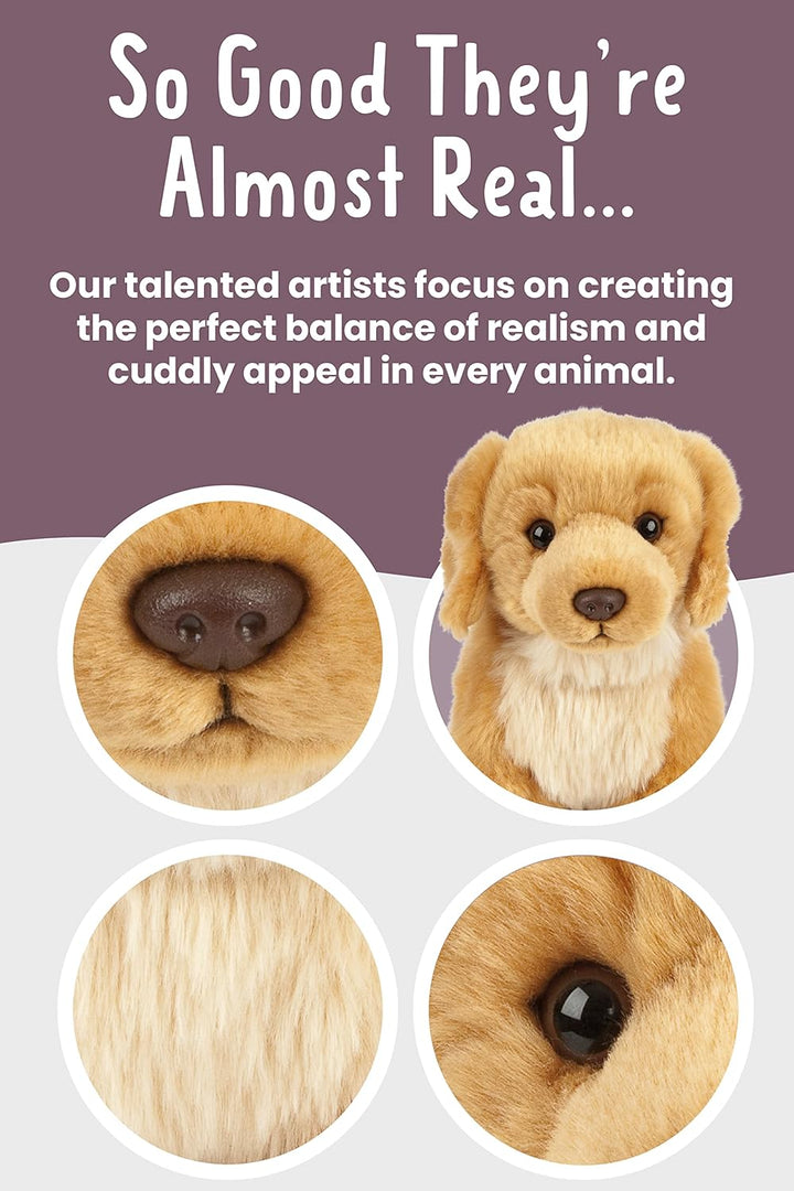 Living Nature Soft Toy - Stofftier Golden Retriever (20cm)
