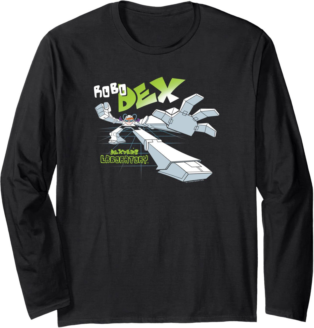 Dexter's Laboratory Robo Dex Langarmshirt