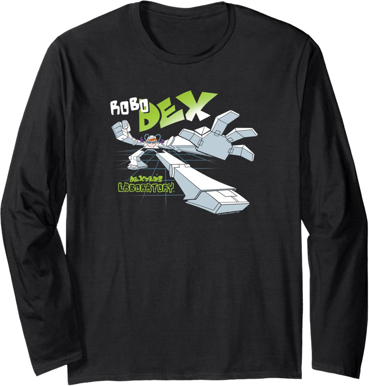 Dexter's Laboratory Robo Dex Langarmshirt