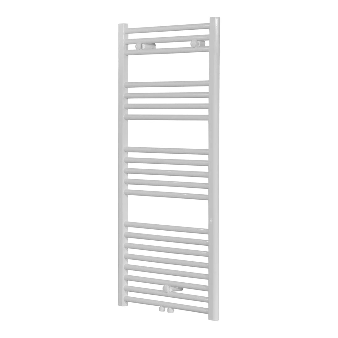 Designheizkörper Bari Weiss Gerade 118,8 x 50 cm Handtuchtrockner Bad-Heizkörper Handtuchheizkörper