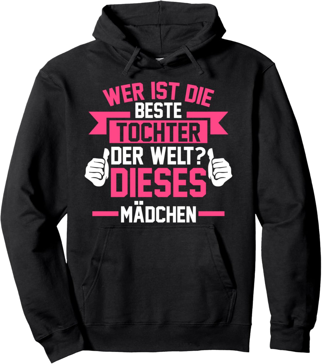 Tochter Kind Eltern Pullover Hoodie