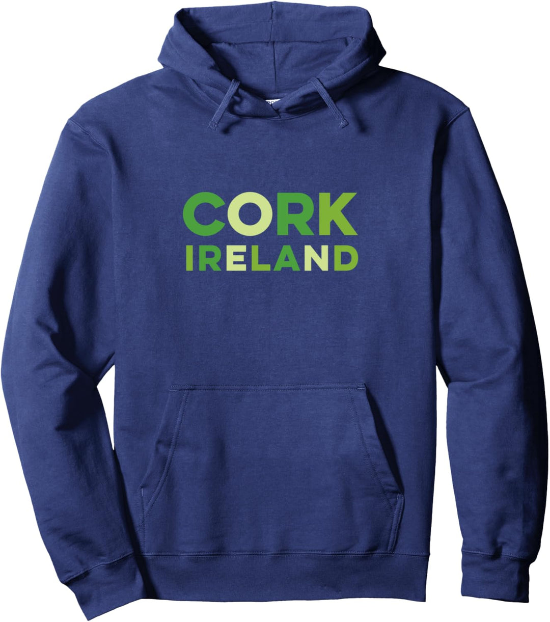 Cork Ireland bunt Pullover Hoodie