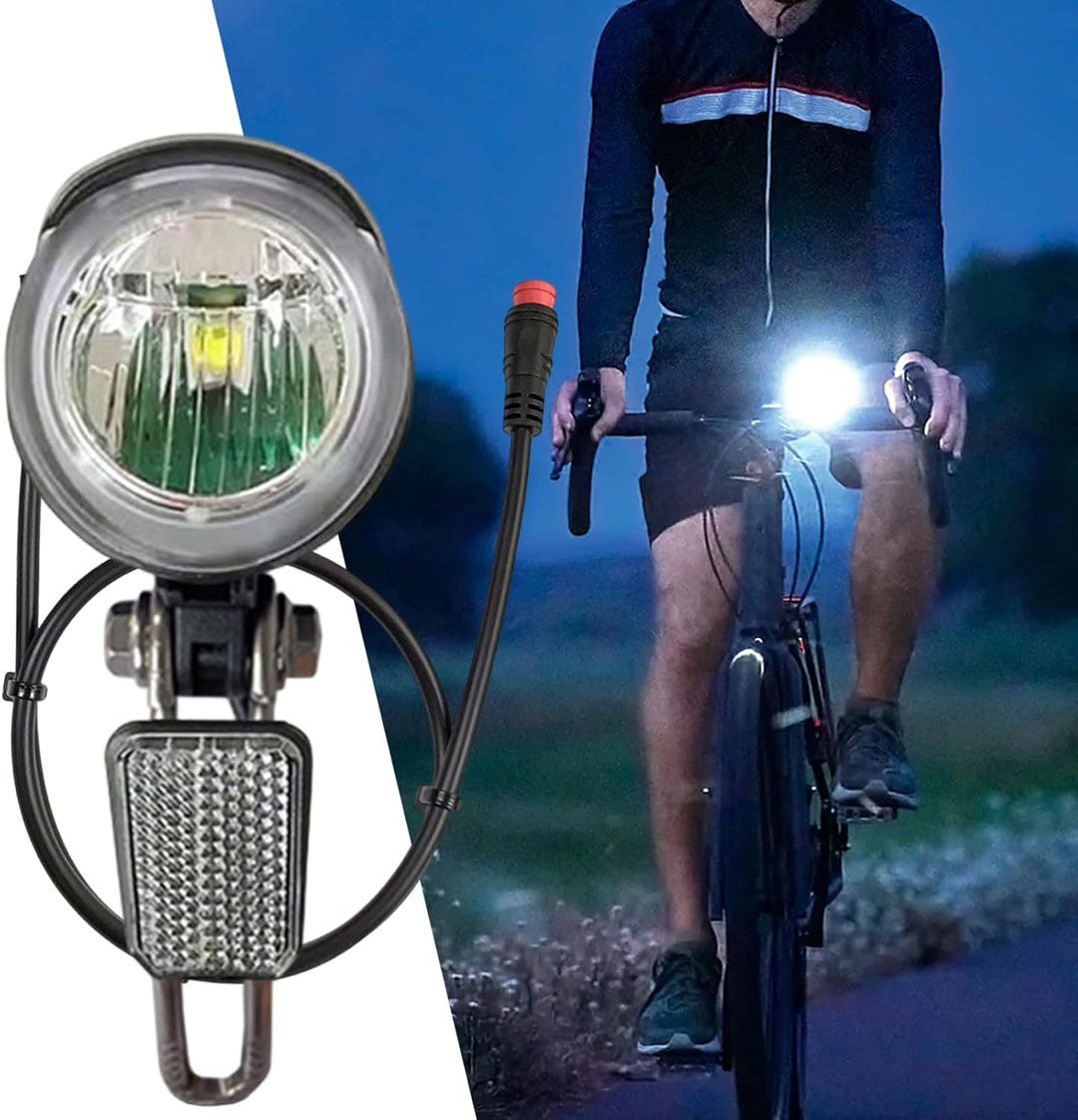 Fahrradscheinwerfer mit elektrischer Unterstützung, wetterfest, 6 – 60 V, leistungsstark, für Reisen