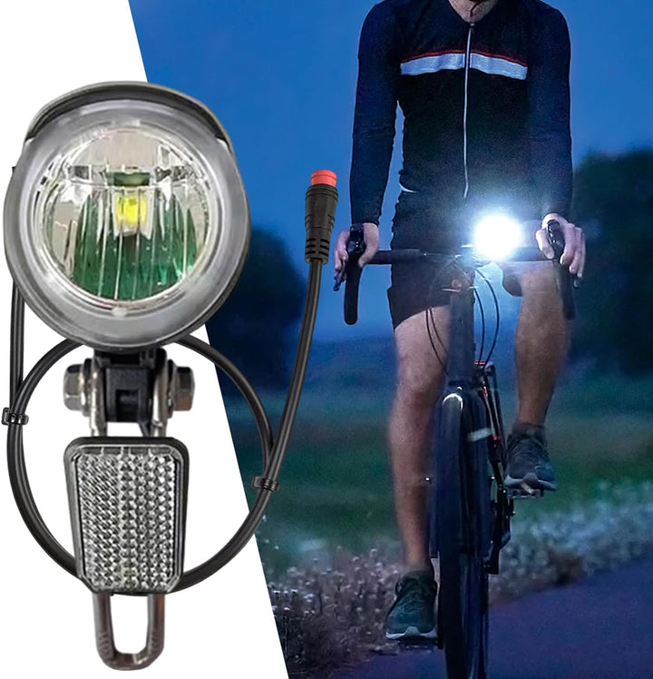 Fahrradscheinwerfer mit elektrischer Unterstützung, wetterfest, 6 – 60 V, leistungsstark, für Reisen
