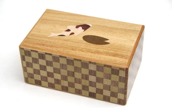 Logica Spiele Art. Yosegi Schrein 21 Schritten Maiko - Japanischer Geheimschachtel - Geschenkbox - K