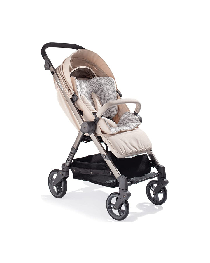 TWISTSHAKE Sitzauflage und Fusssack Set für Tour Kinderwagen, Beige Sitzauflage und Fusssack Beige,