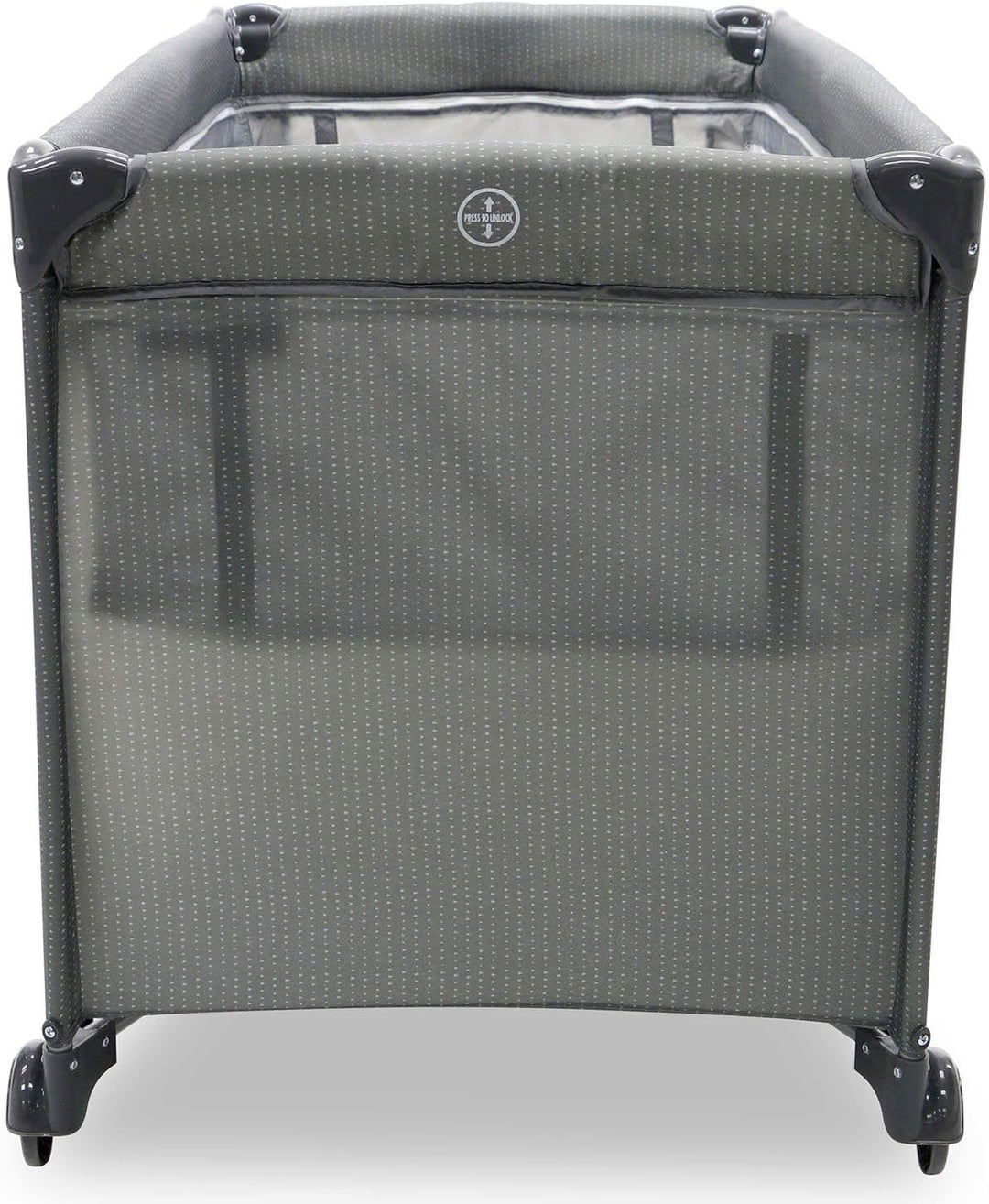 ASALVO 15891 Travel Cot Smooth Baby, grau