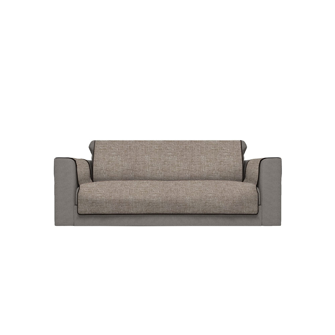 Komfort-Antigleiten-Sofa-Decke,3 Plätze, Braun 3 Plätze Braun, 3 Plätze Braun
