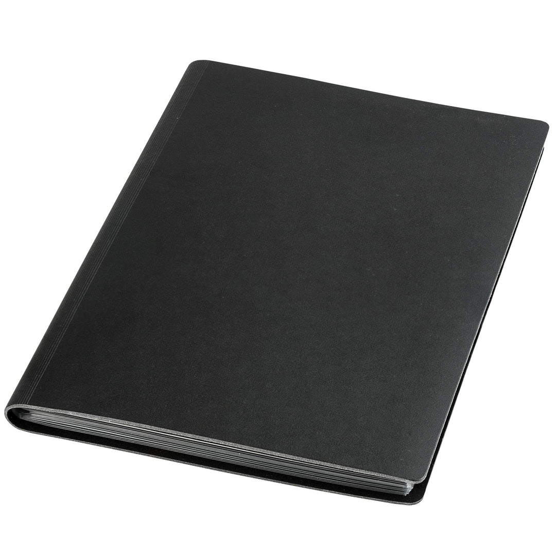 PRAT Pampa - Präsentationsalbum A3 - 30x42cm - mit 20 fest fixierten Crystal Laser Hüllen - Schwarz