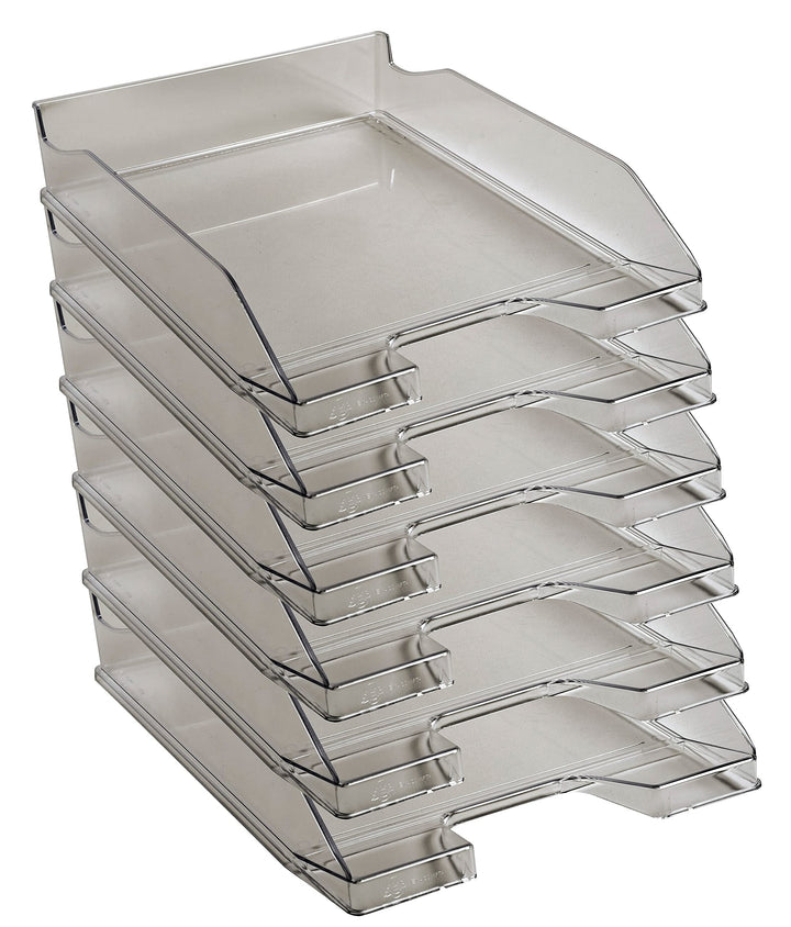 Exacompta 113227D 6er Pack Premium Briefablage Combo Midi DIN A4. Ideale Briefkörbe für Ihre Organis