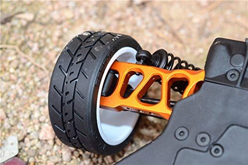 GPM HPI Sport 3 Flux Tuning Teile Aluminium Rear Suspension Arm - 1Pr Set Orange