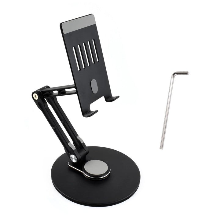 Waveshare Portable Monitor Adjustable Stand, Compatible with 4~18.5inch Monitors, Supports Multi-axi