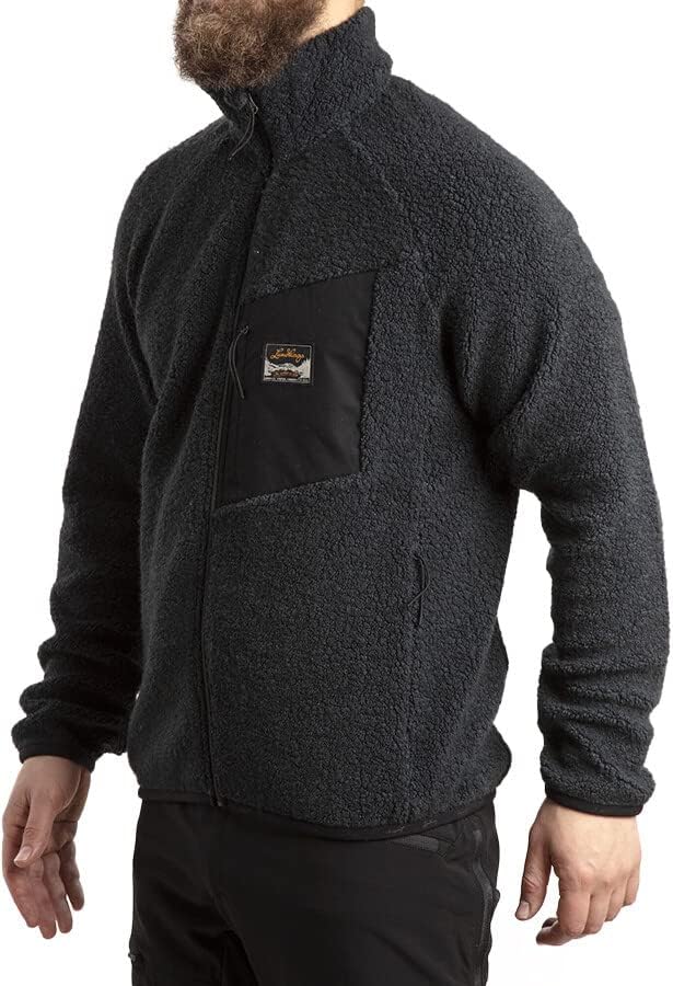 Lundhags Flok Wool Pile Men Schwarz M, Schwarz M