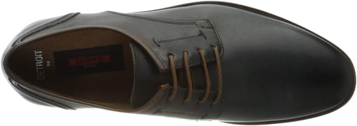 LLOYD Herrenschuh Detroit, moderner Halbschuh aus Leder mit Gummisohle 42 EU Blau Ocean 8, 42 EU Bla