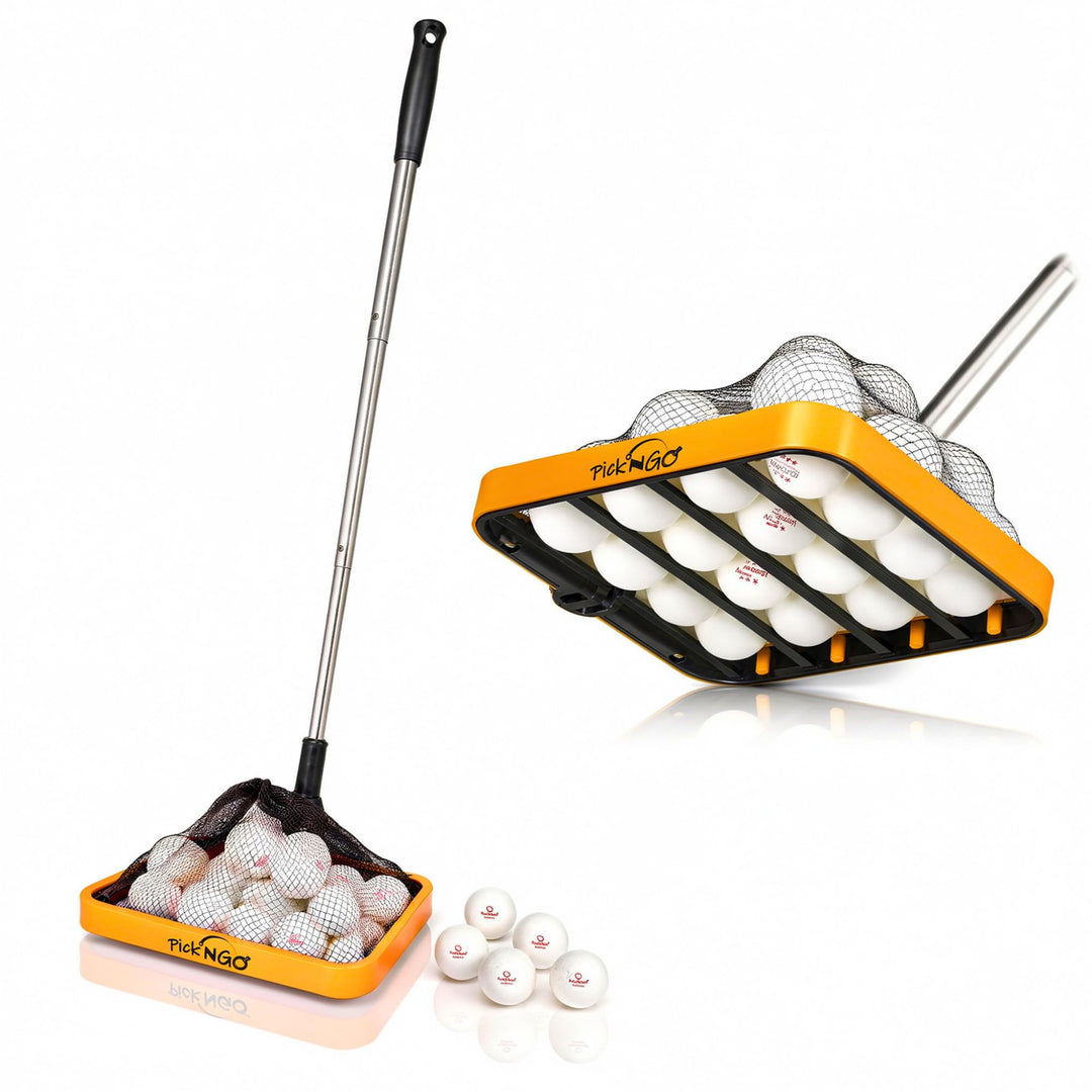 PICK 'N GO Tragbarer Ballpicker für Tischtennis, Ping Pong
