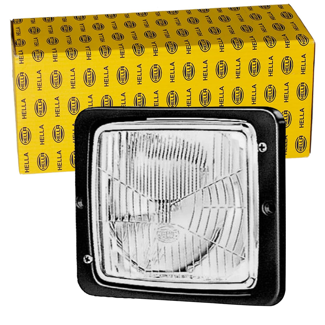 HELLA - asymmetrisch-Hauptscheinwerfer - 24/12V - Referenzzahl: 10 - Einbau - Lichtscheibenfarbe: tr