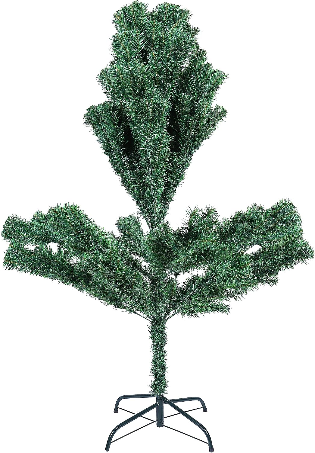 VEYLIN Künstlicher Weihnachtsbaum, 700 Spitzen, mit Metallständer, 1,8 m 1,8 M (6 Fuss), 700 Spitzen