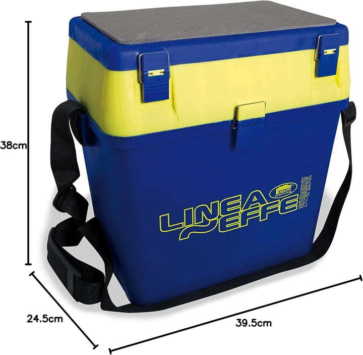 Lineaeffe Cassettone Surfcasting Lf Seat Box Big 39.5 x 24.5 x 38 cm Completo Con Scatole