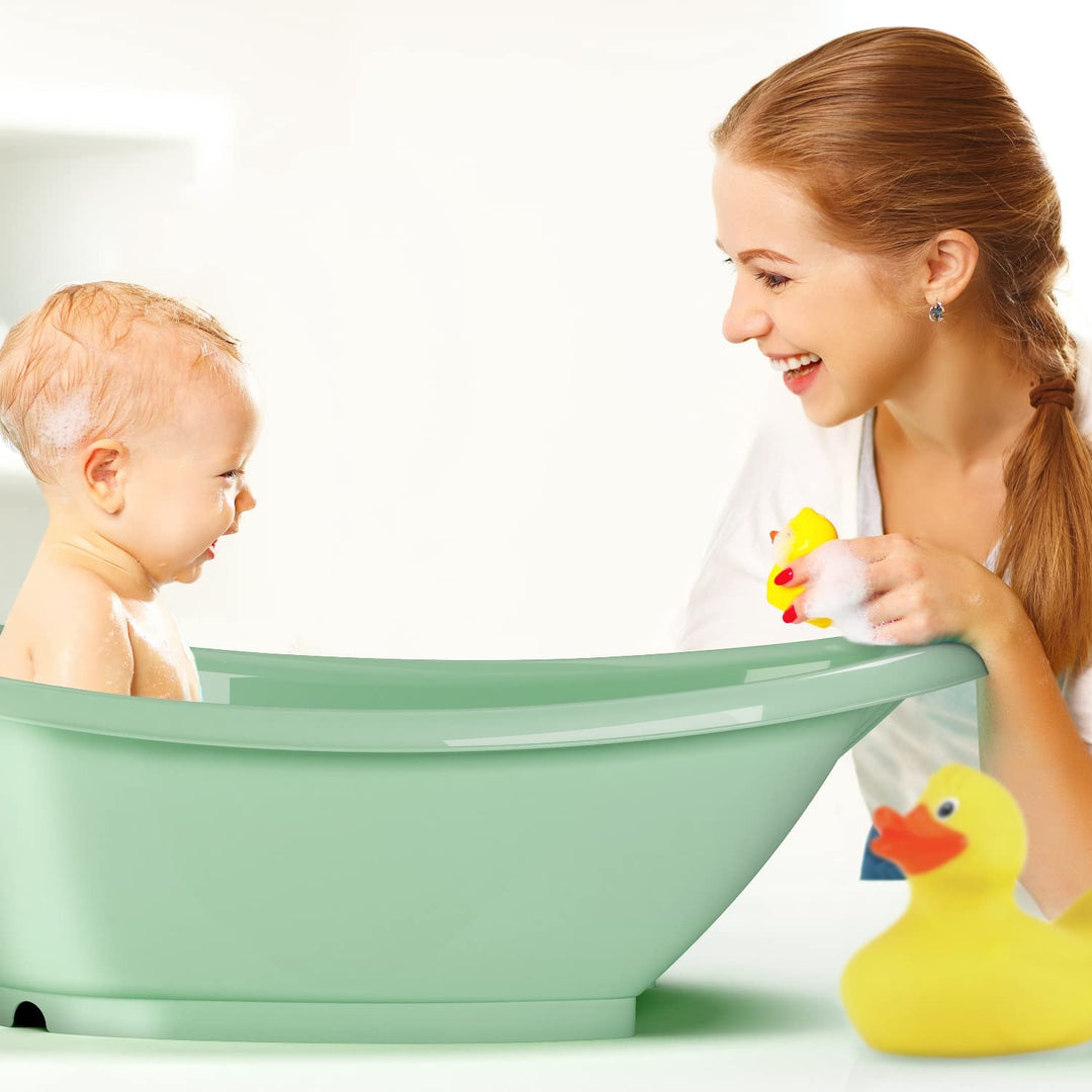 OKBABY Bella - Die gemütliche Badewanne für Neugeborene und Babys von 0-12 Monate - Grün