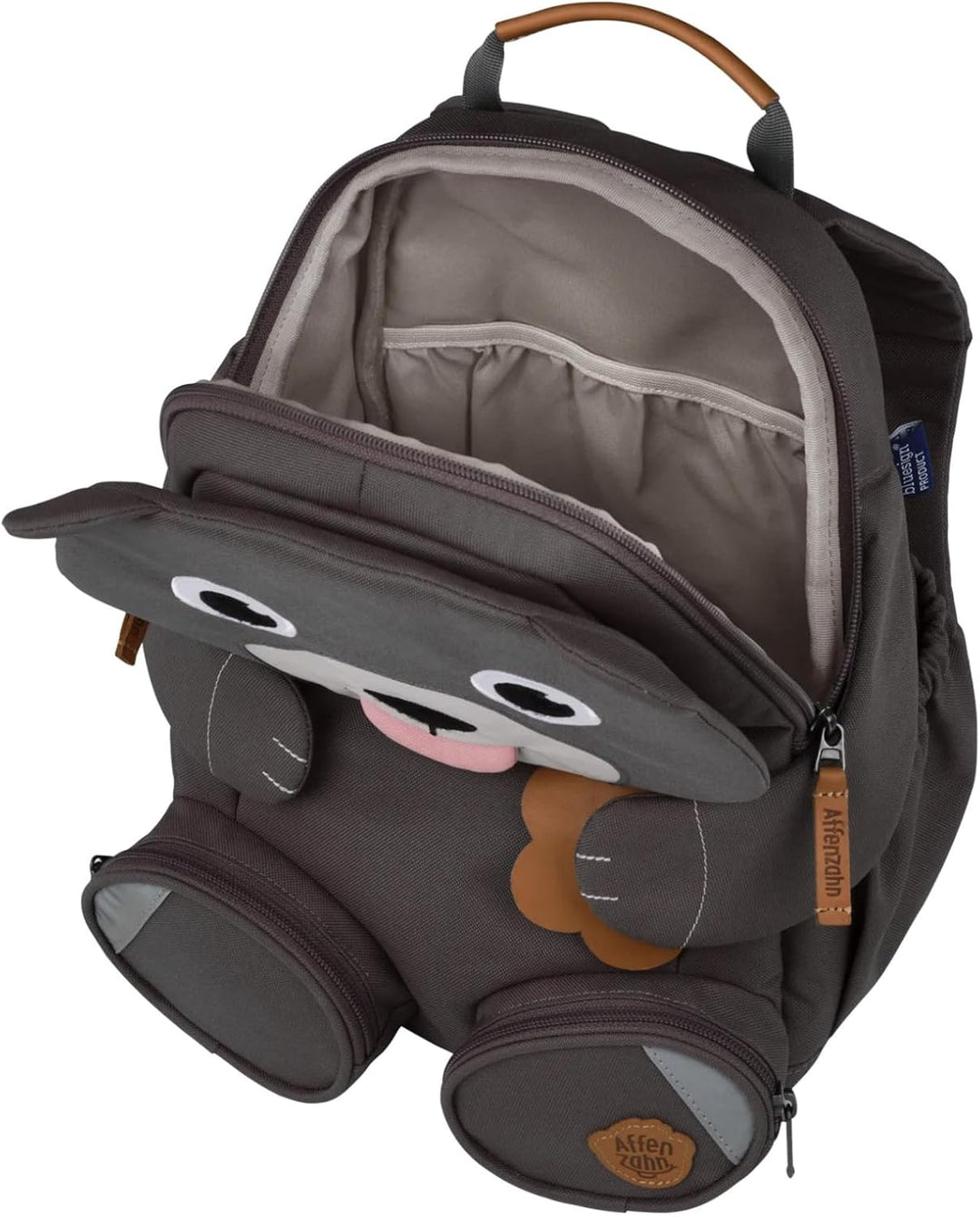 Affenzahn Kinderrucksack Grosser Freund | Kindergartenrucksack für Kinder von 3 bis 5 Jahren mit fun