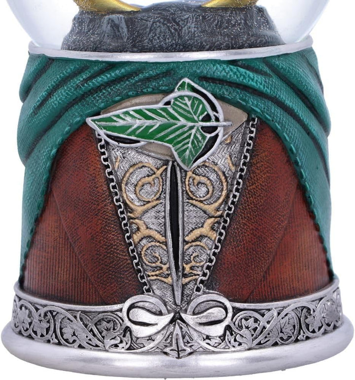 Nemesis Now Schneekugel Herr der Ringe Frodo, offizielles Lizenzprodukt, Mehrfarbig, 17 cm