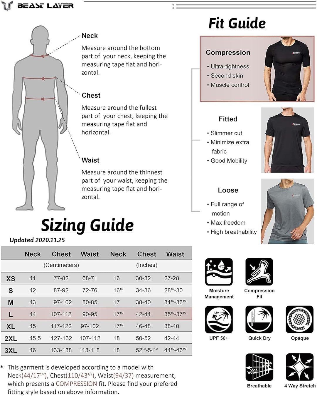 HUGE SPORTS Herren Kurzarm Splice Skins Rashguard Shirt Schwimmshirt Rash Vest für Schwimmen Surfen